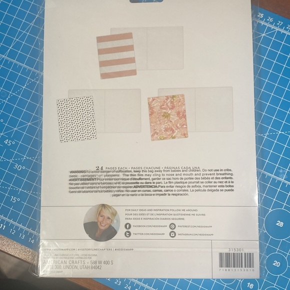 Heidi Swapp® Storyline Chapters The Scrapbooker Insert Book Set - Picture 4 of 4